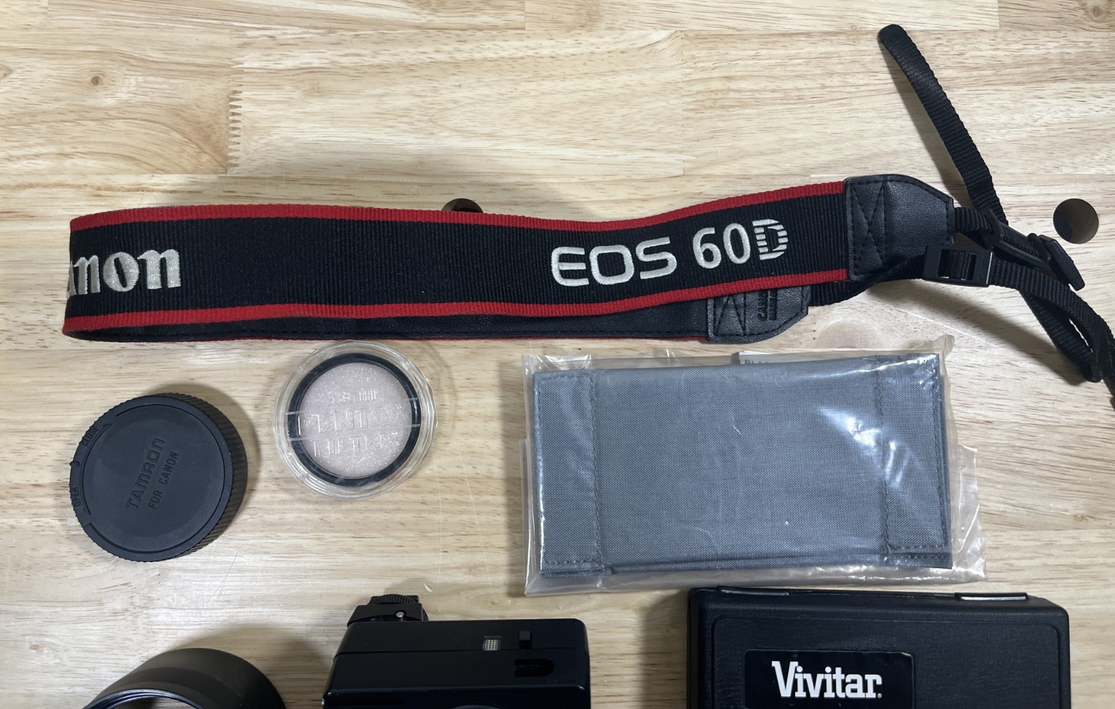 Vintage Camera Accessory & Parts Lot – Vivitar – Canon – Filters – Cleaning Kit