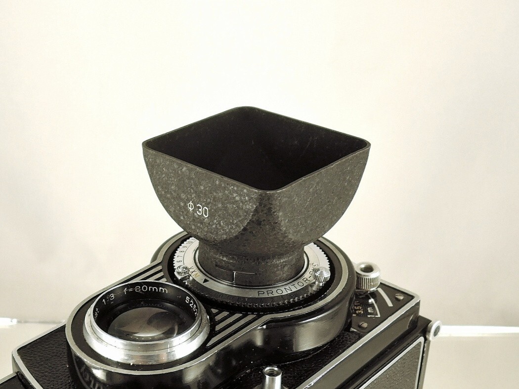 Flexaret Meopta Shade Hood Ø 30 Lens Hood for Flexaret II – V Very Preserved