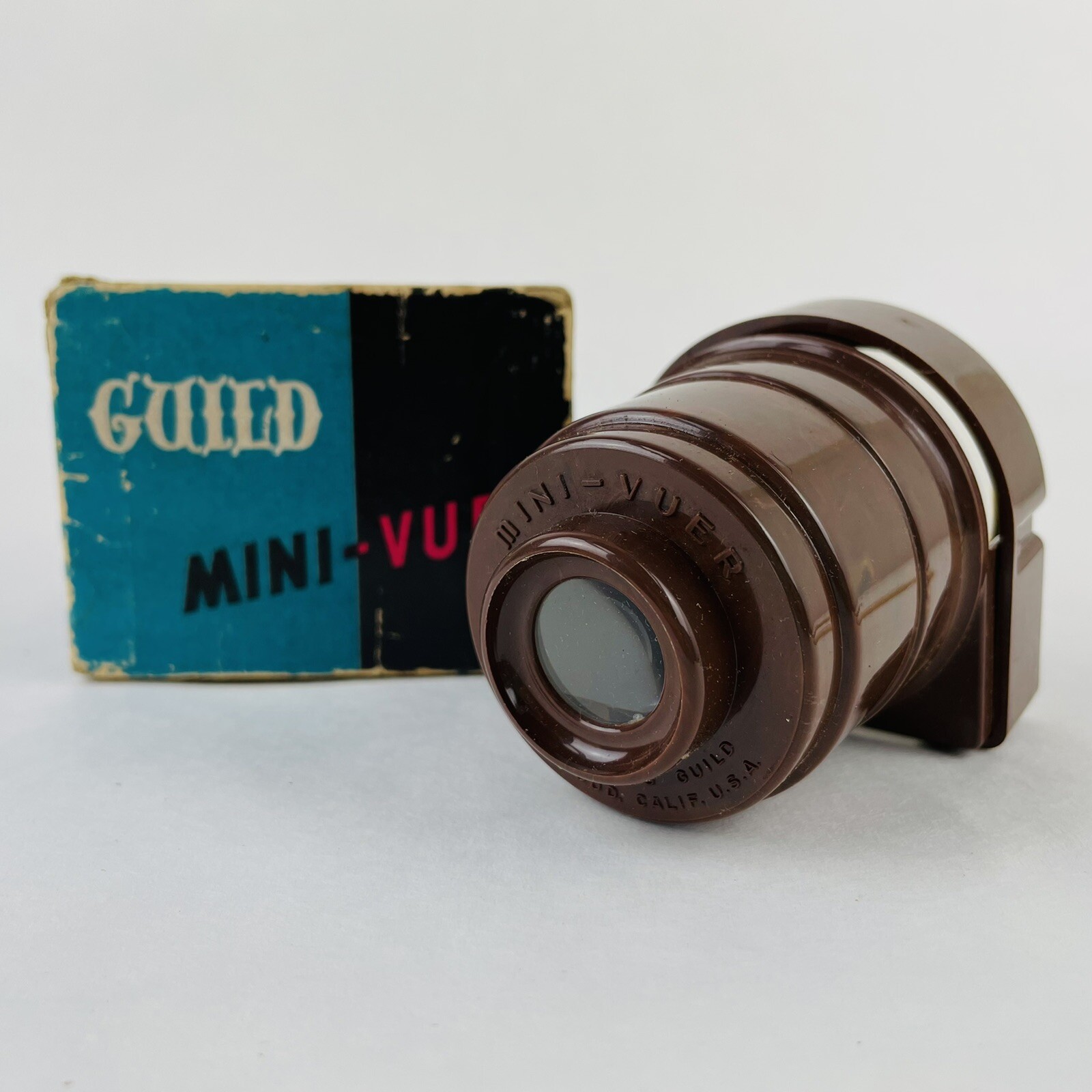 Vintage Guild Mini-Vuer Slide with Original Box Slide Viewer VTG Craftsman
