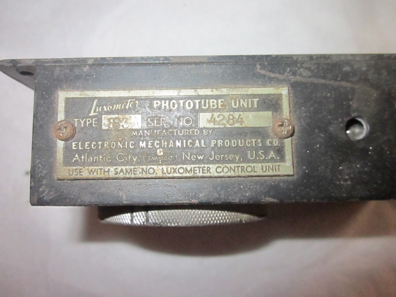 Vintage LUXOMETER Electronic Mechanical Products with Remote Light Meter