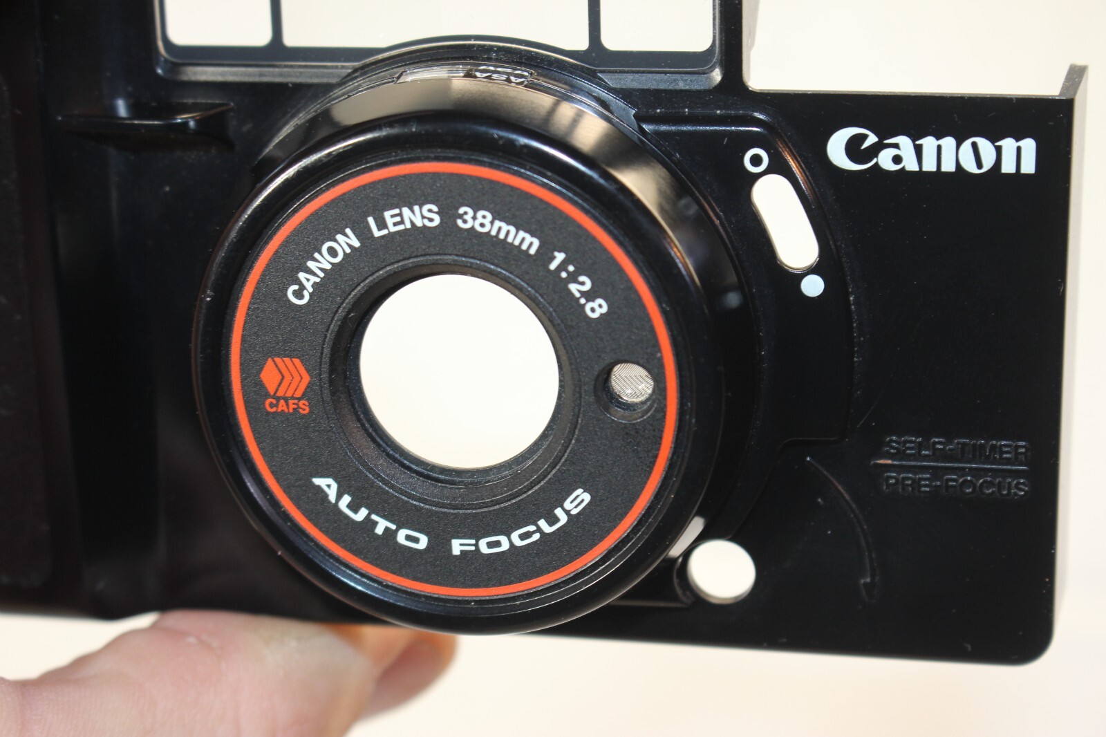 Canon Sure Shot Autoboy AF35MII 35mm Camera ORIGINAL Front Fascia Faceplate ONLY