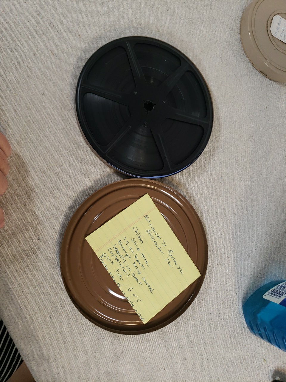 Vintage Pennys Dual 8mm Super 8 Can Cannister Reels With Movies 1970’s Lot Of 3
