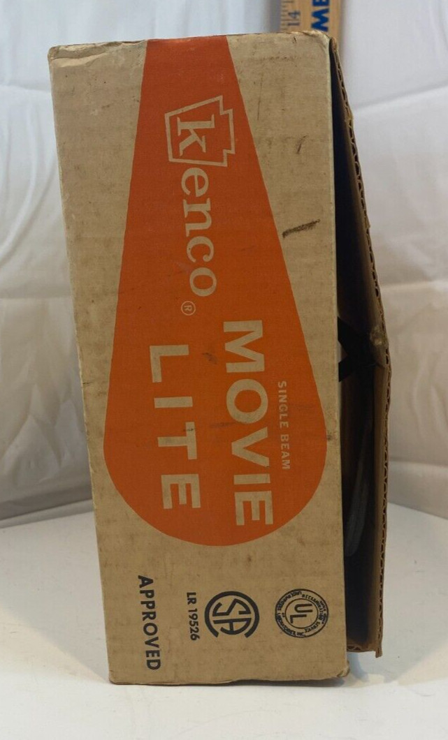 Vintage- KENCO MOVIE LIGHT in box – 850D DWA Lamp -Working Movie Lite