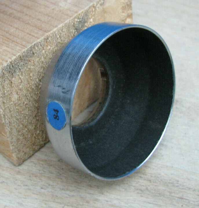 27mm push fit slip on brass GB lens hood shade