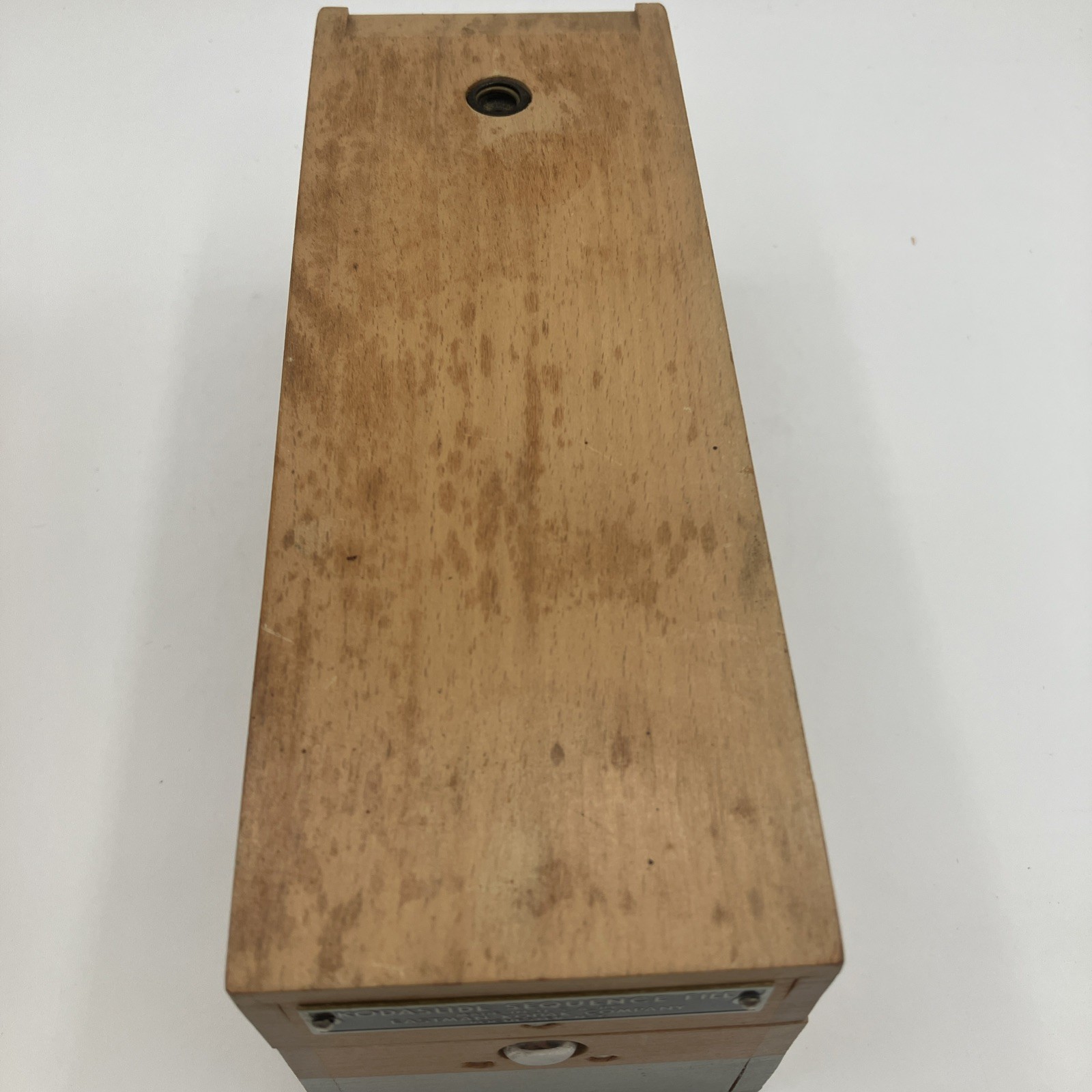 Vintage Wooden Kodaslide Sequence File Box Eastman KODAK Company USA Lot of (3)