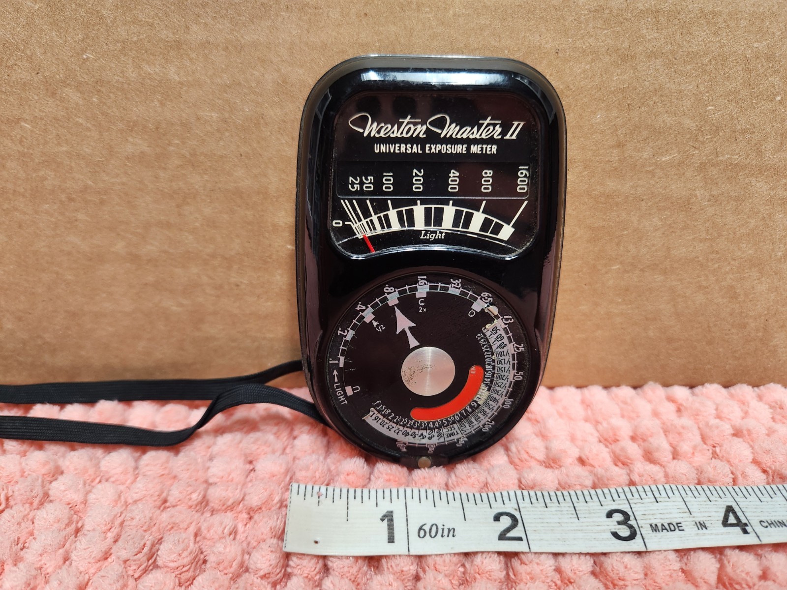 VTG 1940s Weston Master II Model 735 Exposure Meter Weston Light Meter
