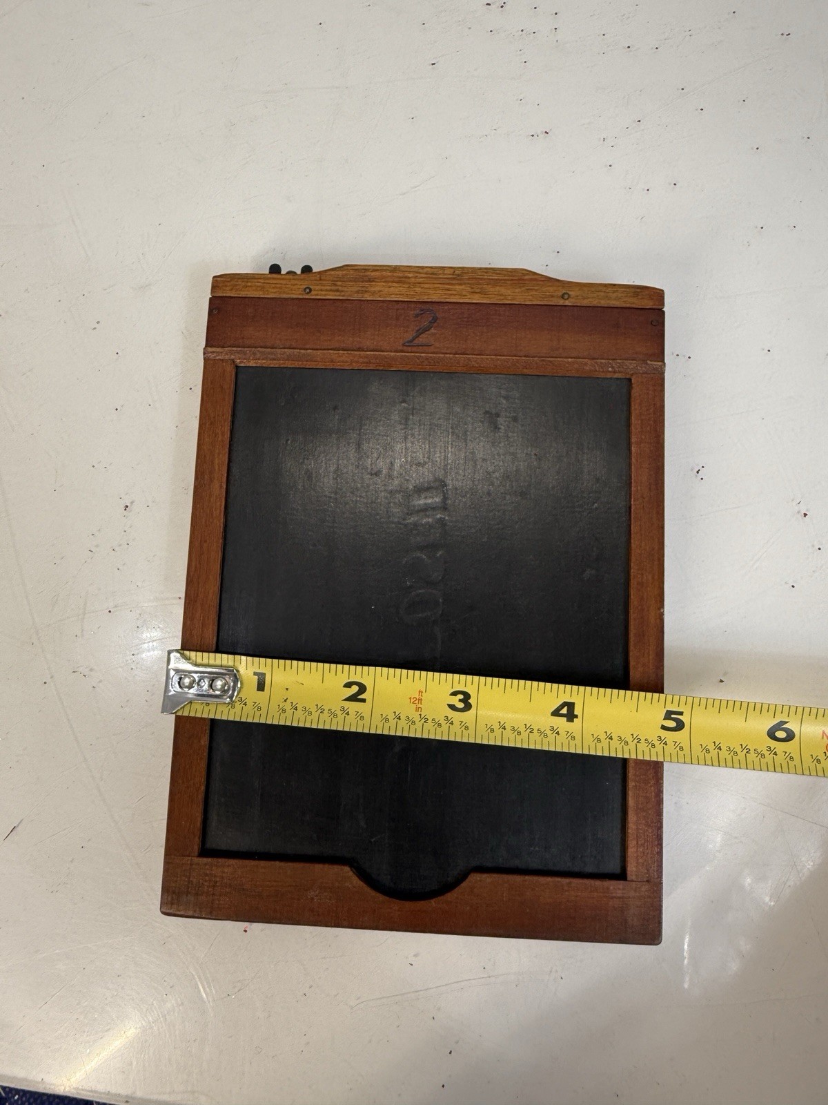 Antique Wooden Double Dark Slide Film Holder 4×5 Vintage Large Format