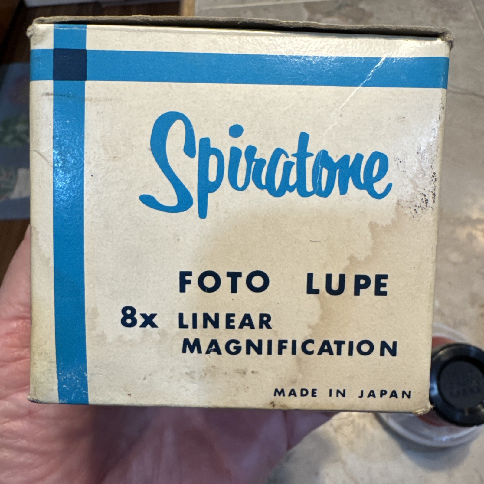 Spiratone Foto Lupe- 8x Linear Magnification Lens With Film Attachment, New