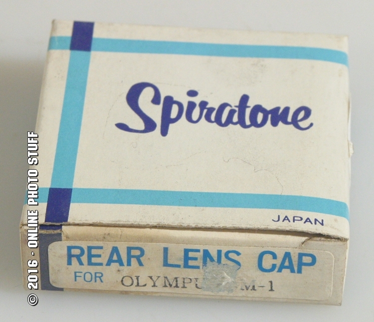 OLYMPUS OM-1 REAR LENS CAP METAL NEW OLD STOCK