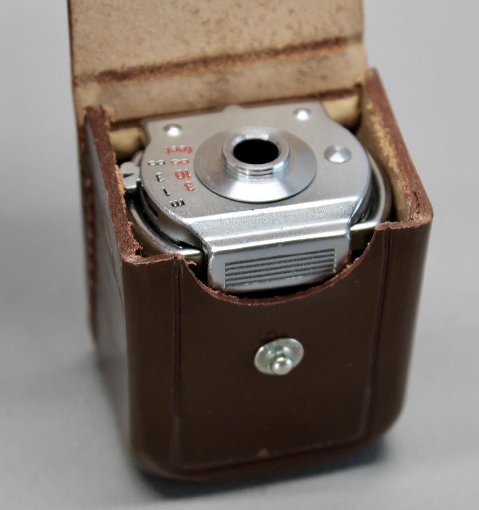 NICE VOIGTLANDER TURNIT 3 VIEWFINDER 35/50/100 MM w/ORIGINAL LEATHER CASE