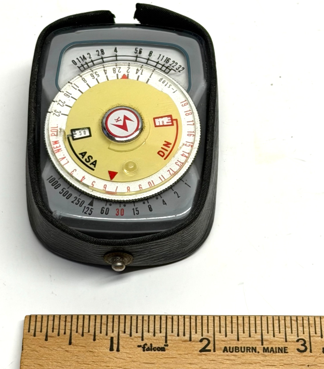Vintage RARE Unittic ASA DIN CDS Light Exposure Meter