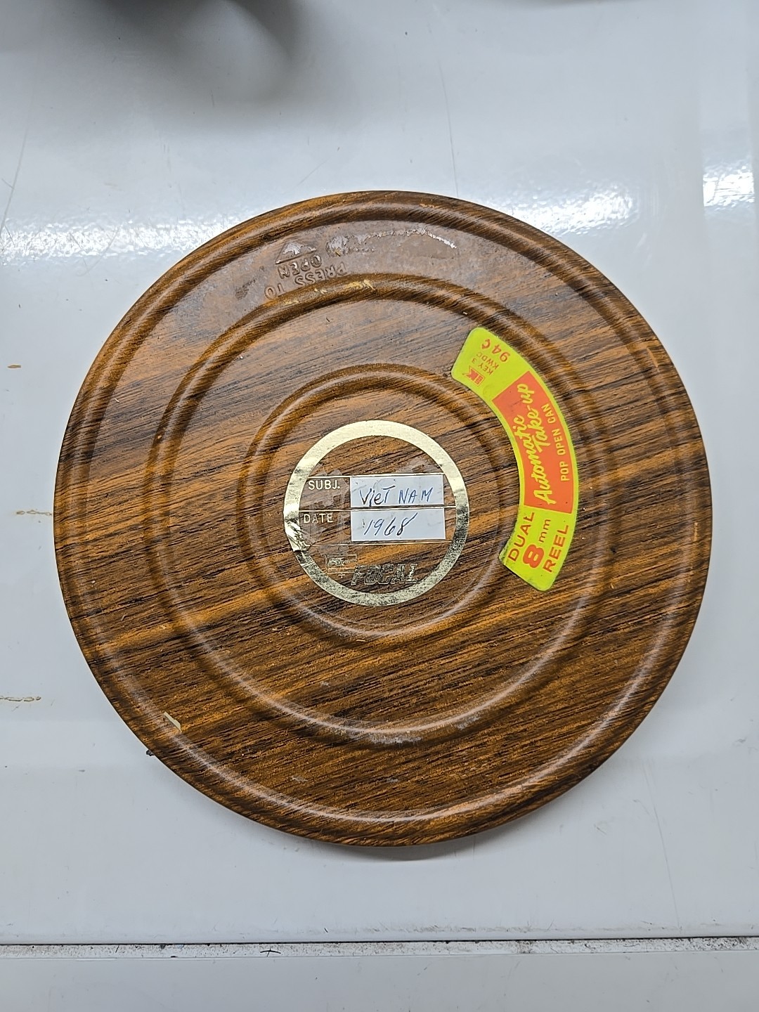 Dual 8mm Reel NO FILM Focal