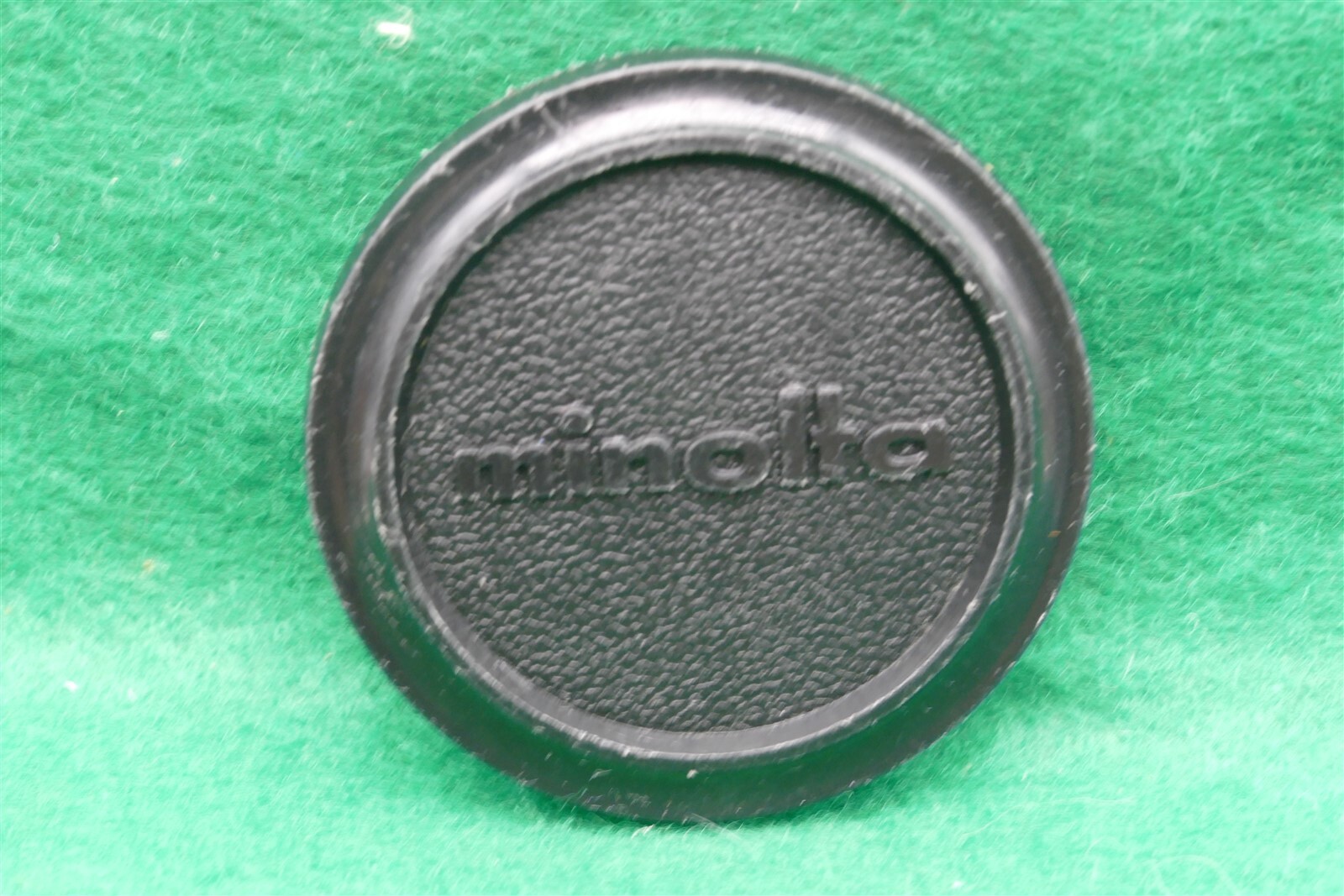 Vintage Genuine Minolta 54mm (52mm Filter) Plastic Push-On Lens Cap