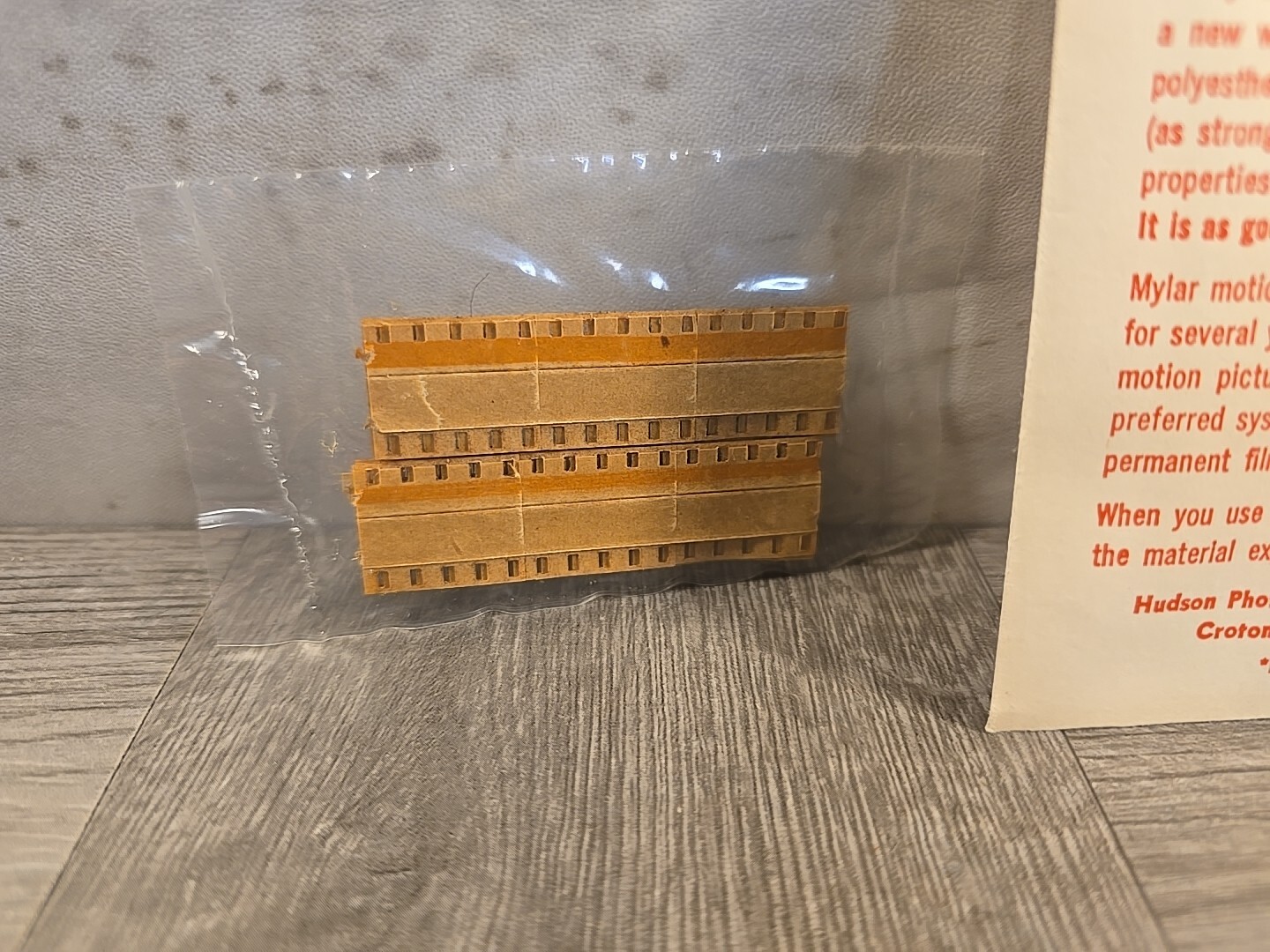 Vintage 1957 HP Quick Splice Kit 8 mm Film Hudson Photographic Industries