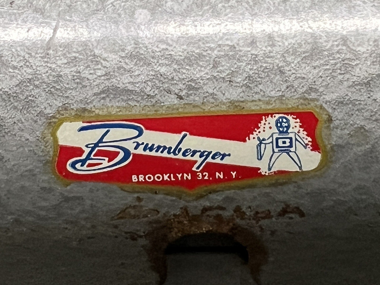 Vintage 50s 60s Brumberger Dark Room Roll Top Storage Box – Made in the USA
