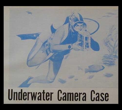 Divers Underwater Camera Case How-To build PLANS 8 mm Bell & Howell
