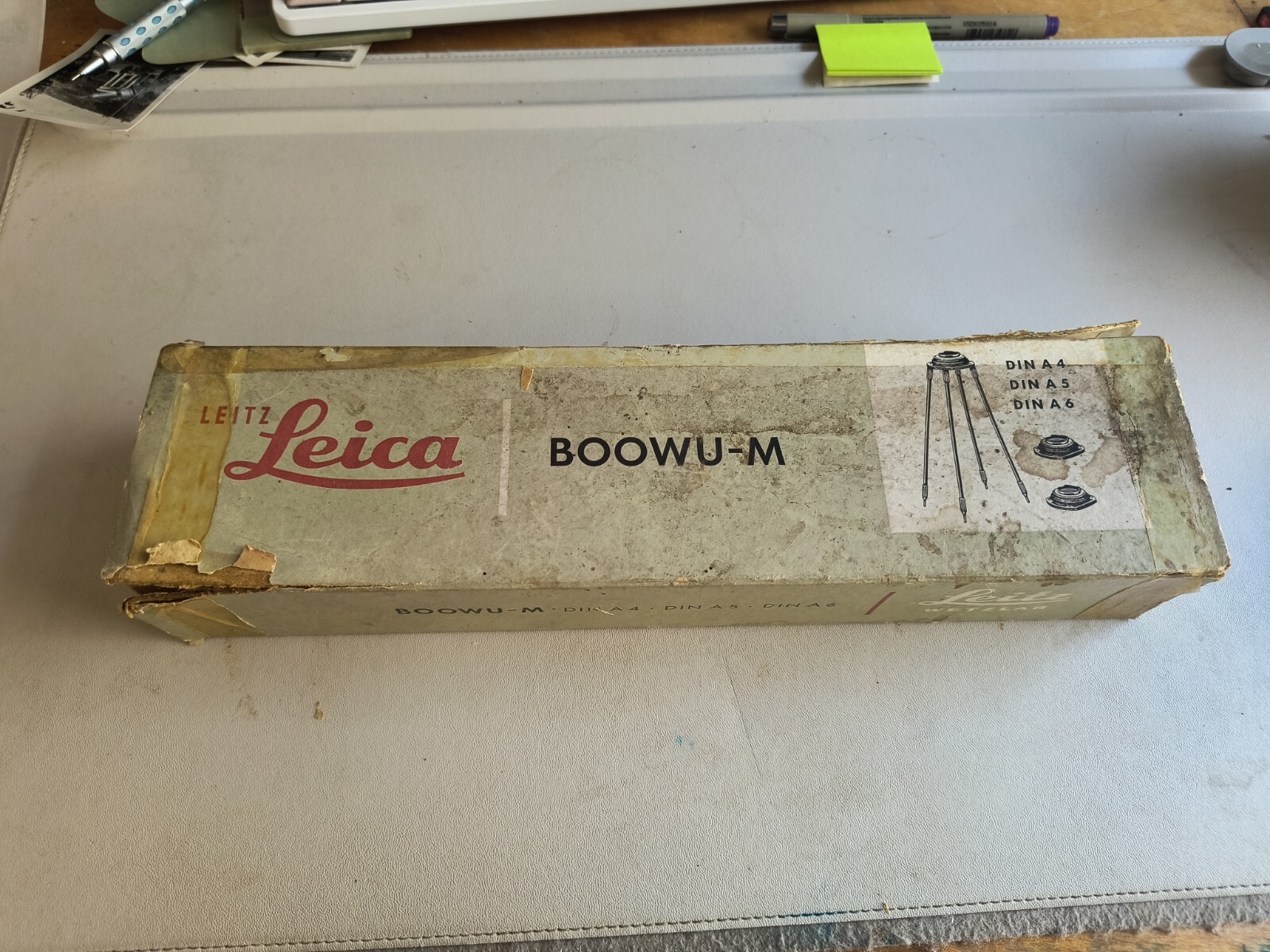 LEITZ LEICA BOOWU-M COPY STAND DIN A4, DIN A5, DIN A6 5cm