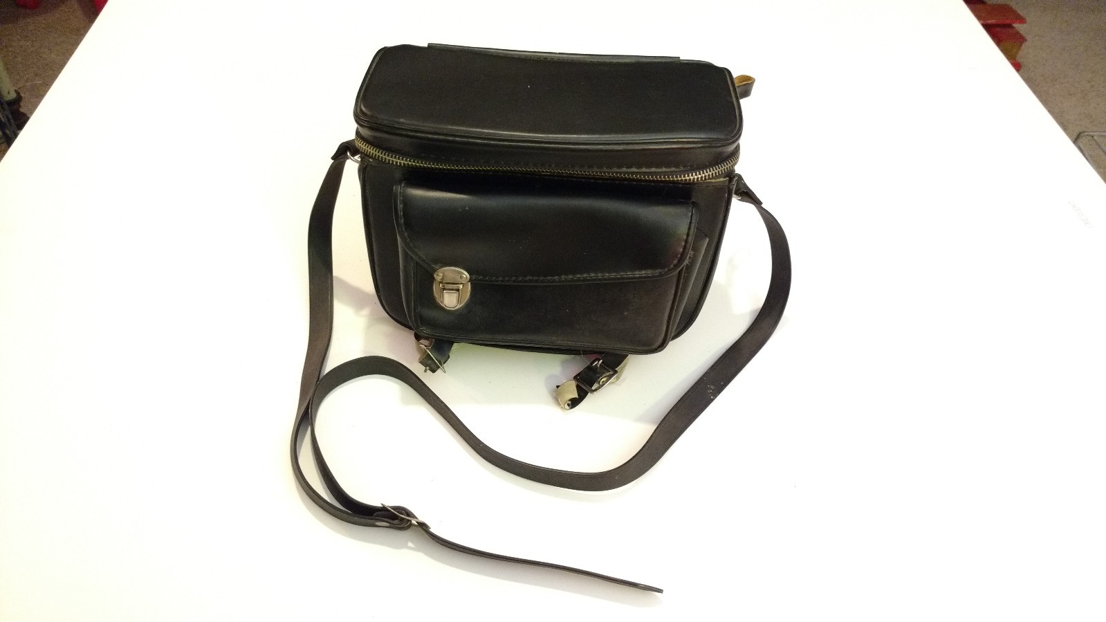 Gold Crest Camera Bag, Vintage
