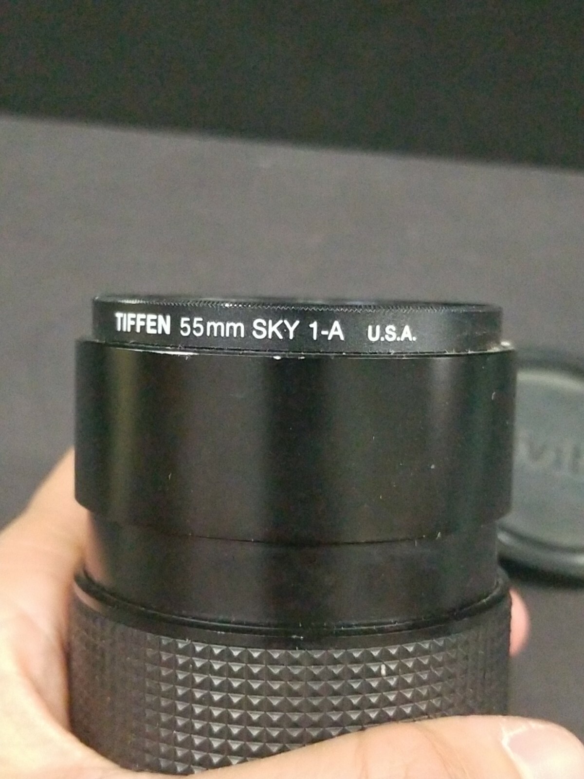 Vivitar Auto Telephoto 135mm F1:2.8 Mount 55mm + Tiffen Sky 1-A Filter