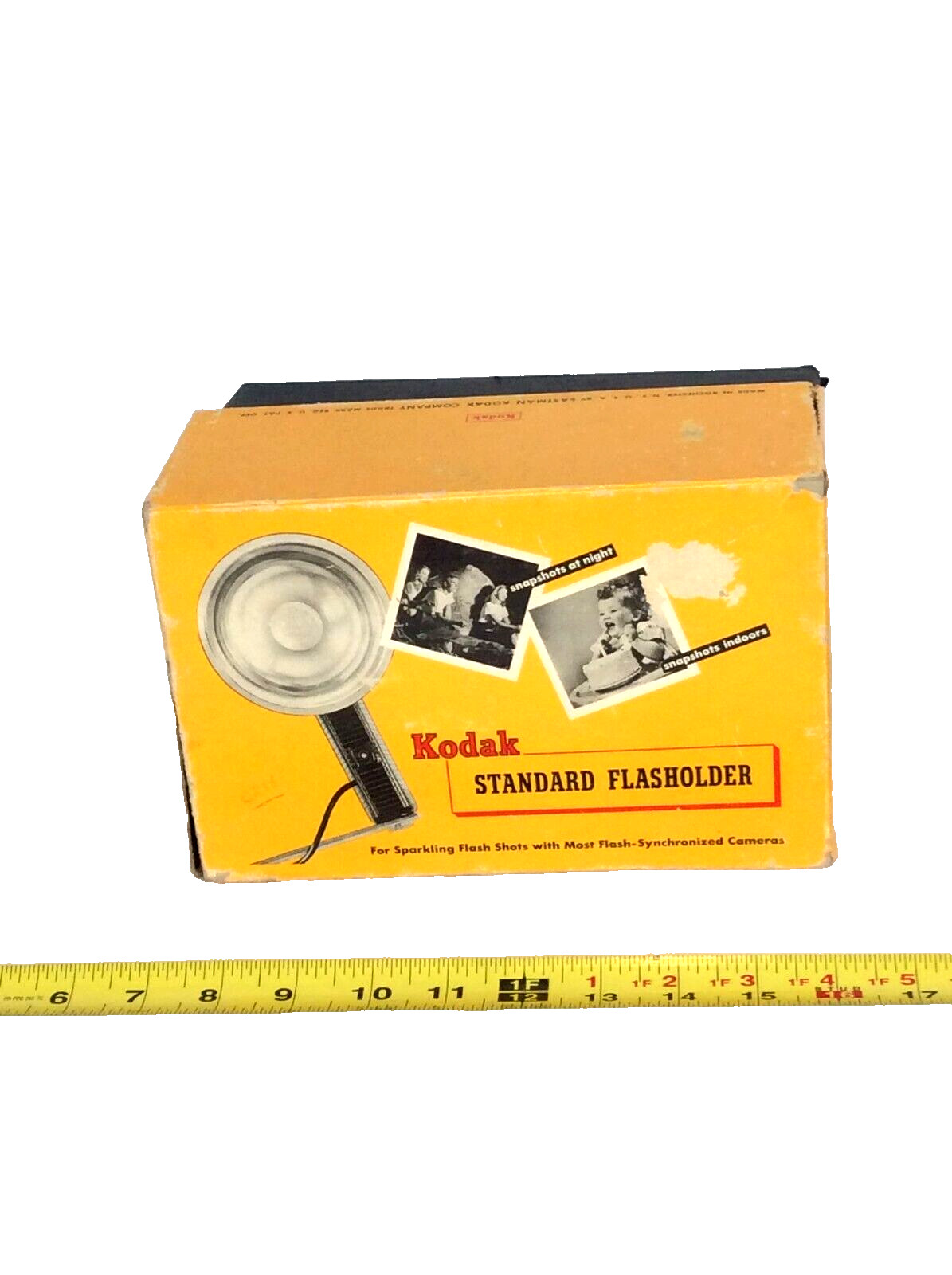 KODAK STANDARD FLASHOLDER WITH INSTRUCTIONS.