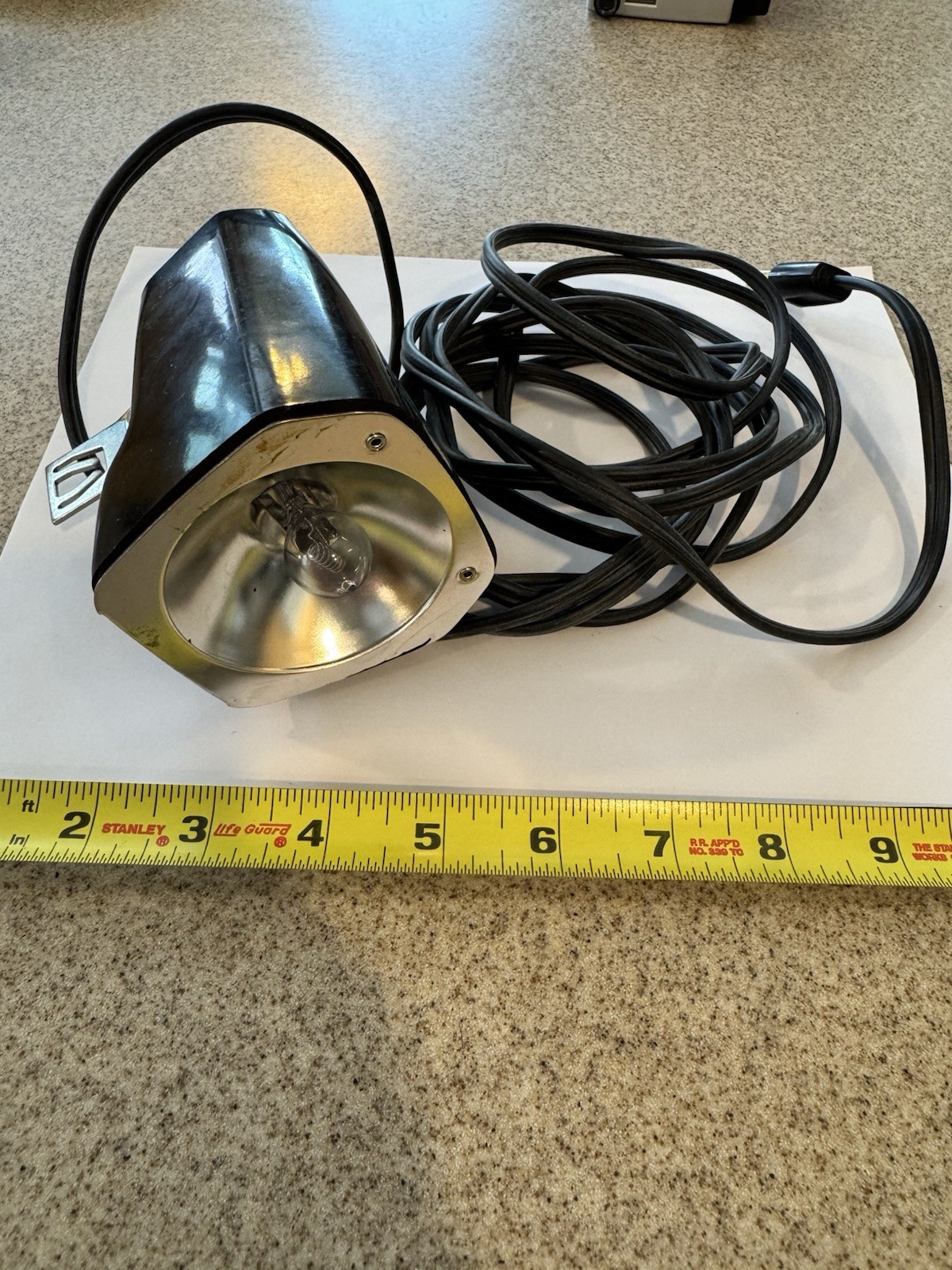 Kodak Instamatic Movie Light Model 2 No. D376 w/ Cord & Original Box Working