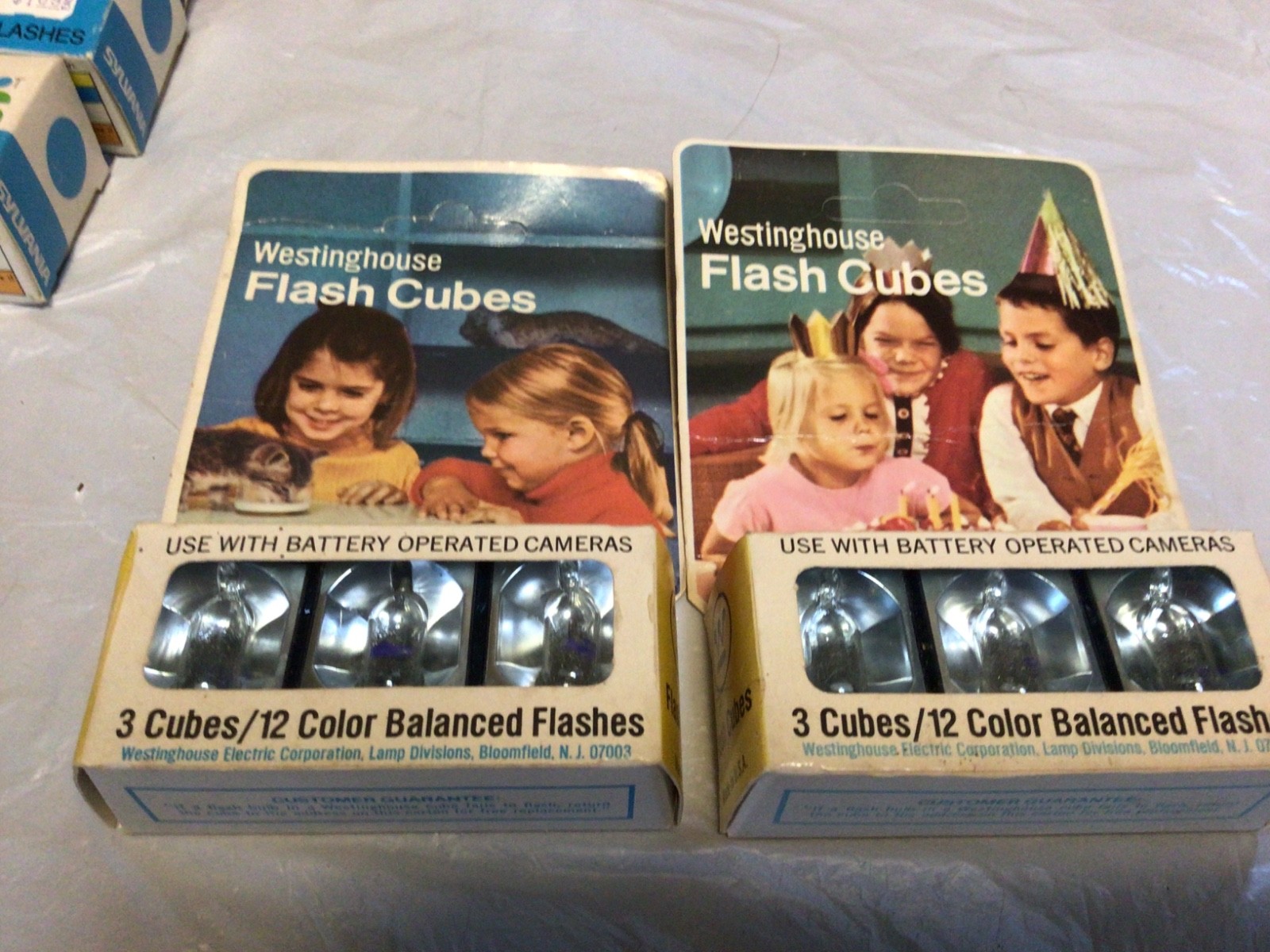 Vintage Sylvania/Westinghouse MAGICUBES & FLASHCUBES (6) 3-Packs Flash Cubes NOS