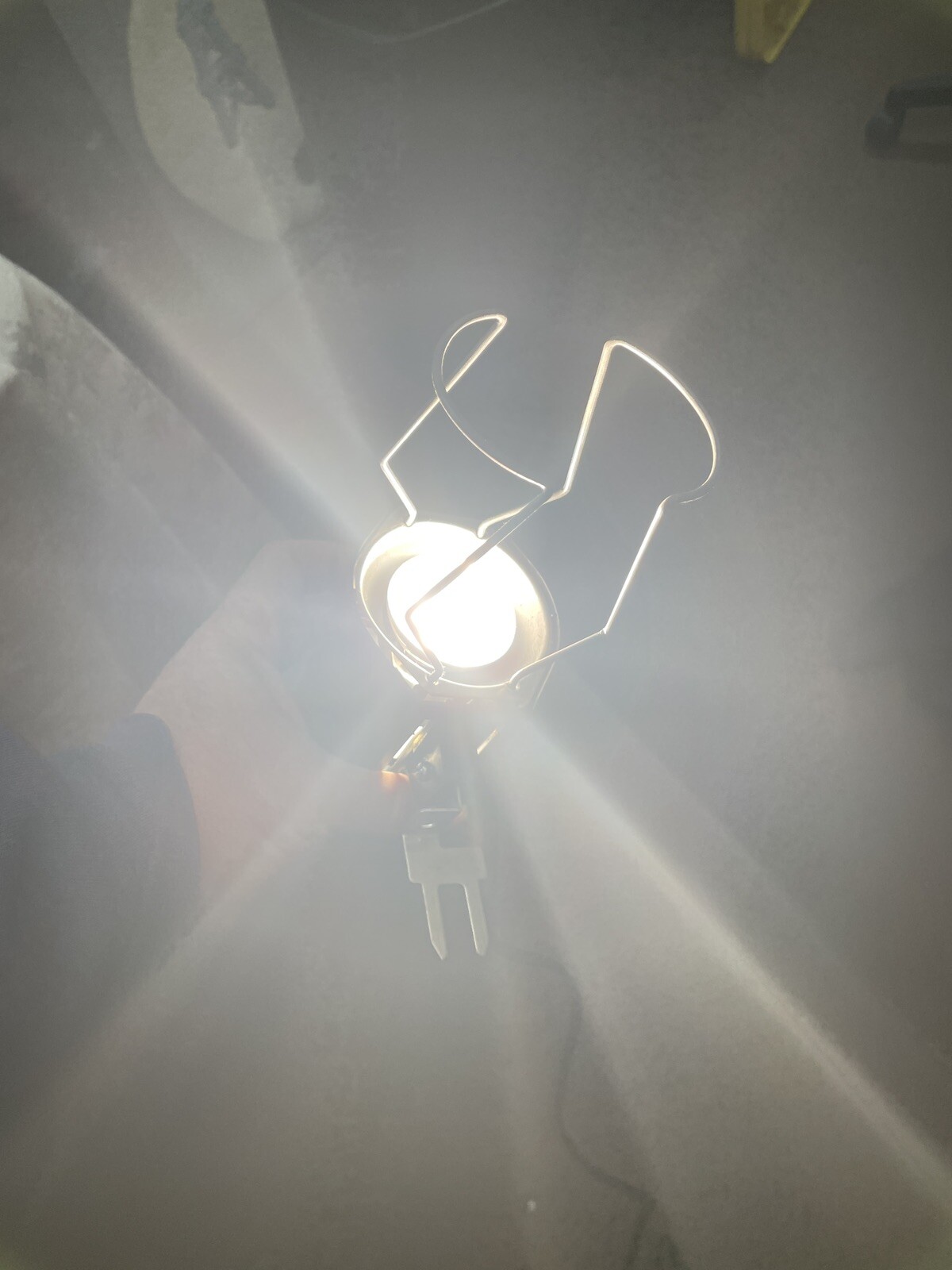 VINTAGE Kenco SUPER 8 SEALED BEAM MOVIE LIGHT MODEL 875-N UNIVERSAL TOP MOUNT
