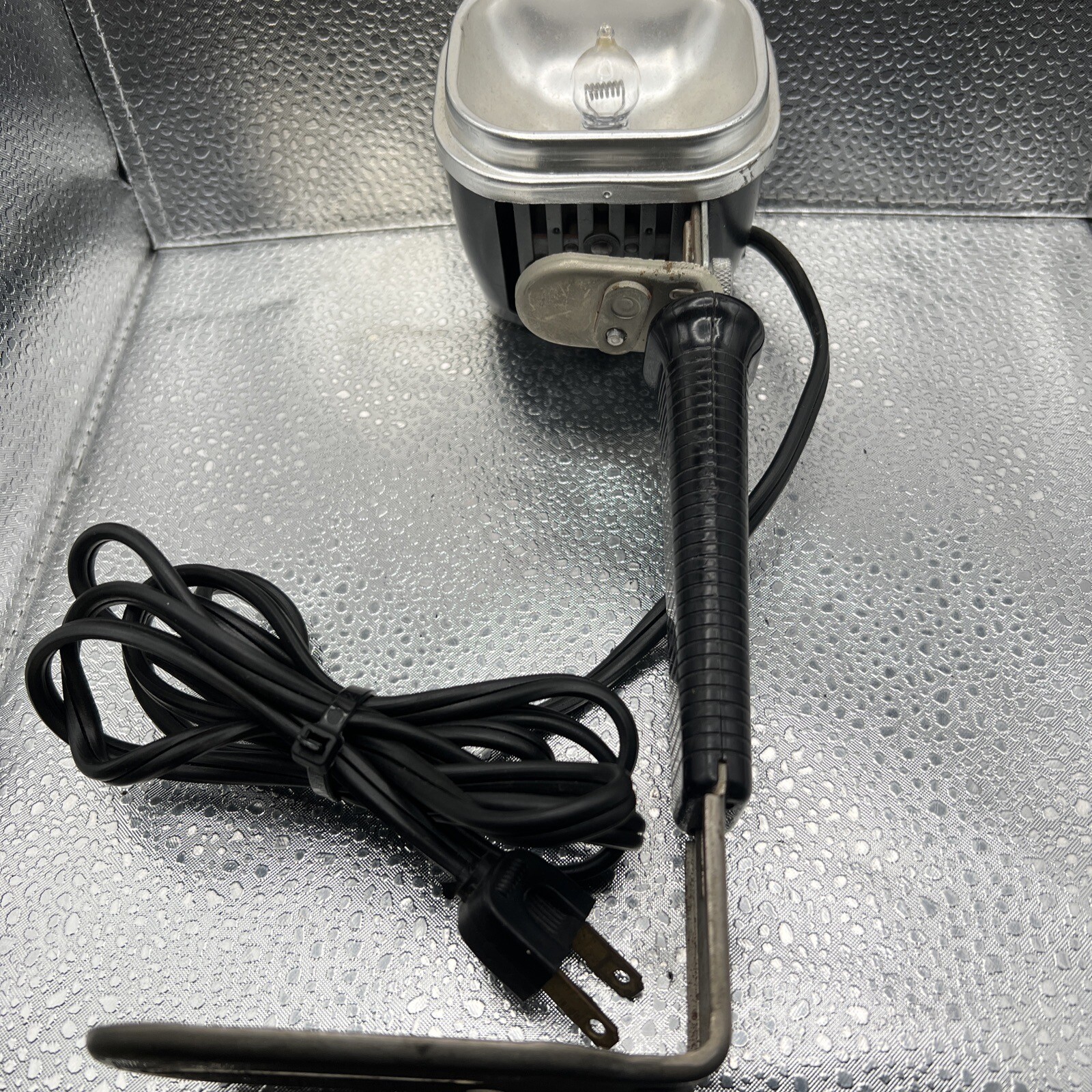 Vintage 1960-70s Cameralite Acme-Lite Movie Camera Light Super 8 Orig Bulb WORKS
