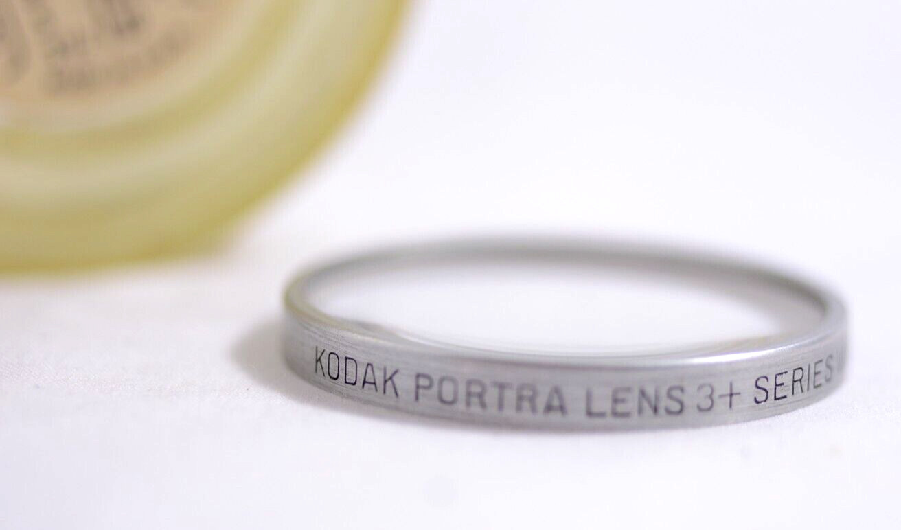 VINTAGE KODAK SERIES VI PORTRA 3+ CLOSE-UP CAMERA LENS FILTER WITH CASE