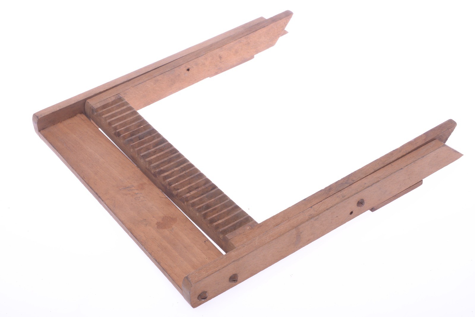 ✅ ANTIQUE WOOD DRYING RACK COLLODION WET GLASS PLATE 13X18CM, 5X7″