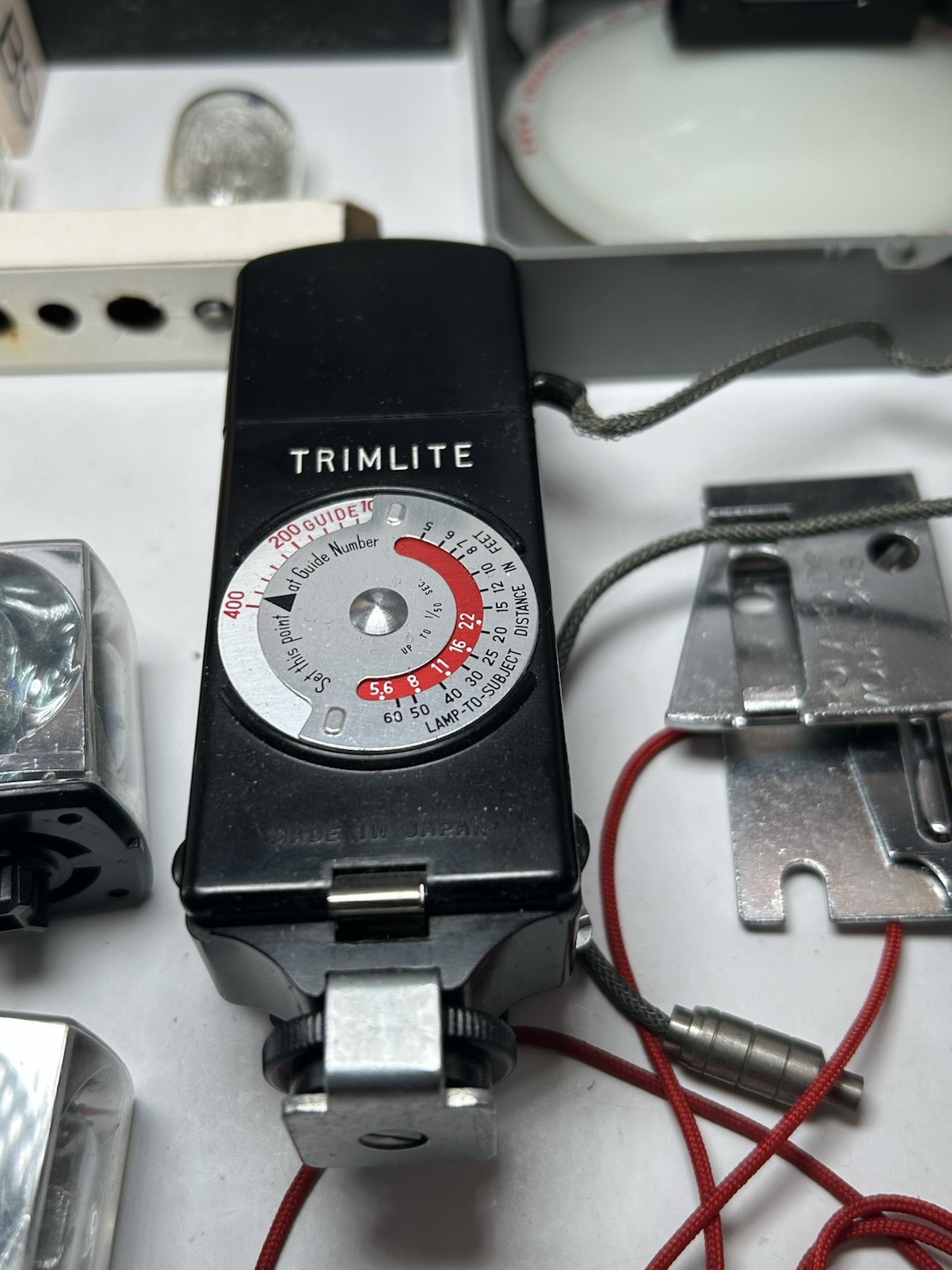 Vintage Camera Parts Lot For Kodak Land Camera, Sekonic, Trimlite…