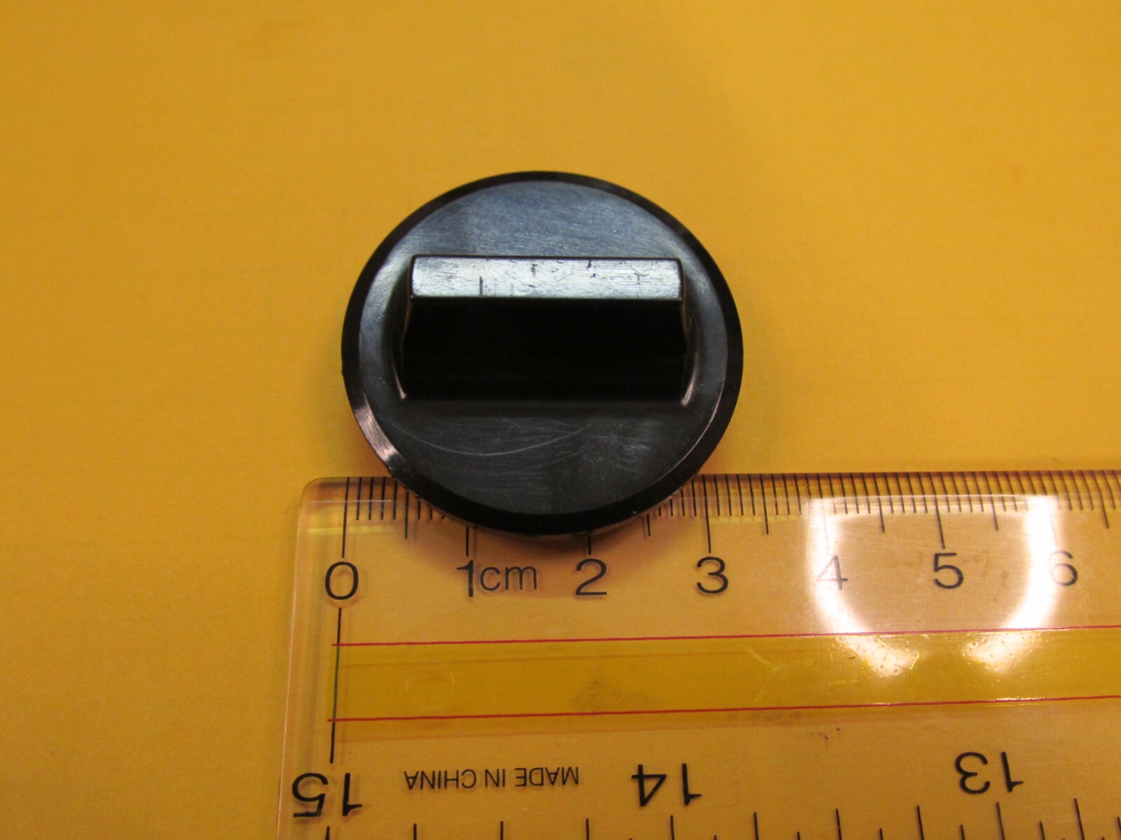 Sankyo Black Plastic Knob From Dualux 1000 Made in Japan Fast Shipping