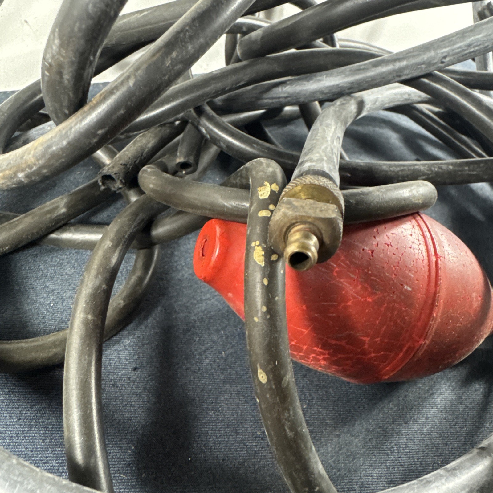 Vintage Rubber Hoses and Bulbs for Thornton Pickard & Packard Pneumatic Shutters