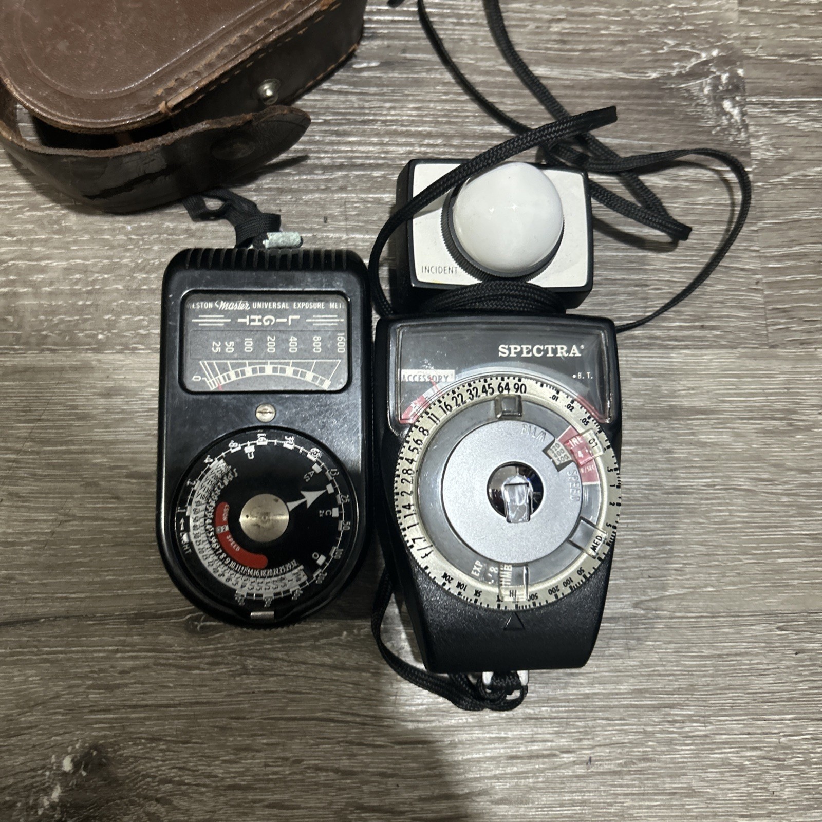 VINTAGE WESTON MASTER II LIGHT METER UNIVERSAL EXPOSURE METER, UNTESTED, PHOTOS