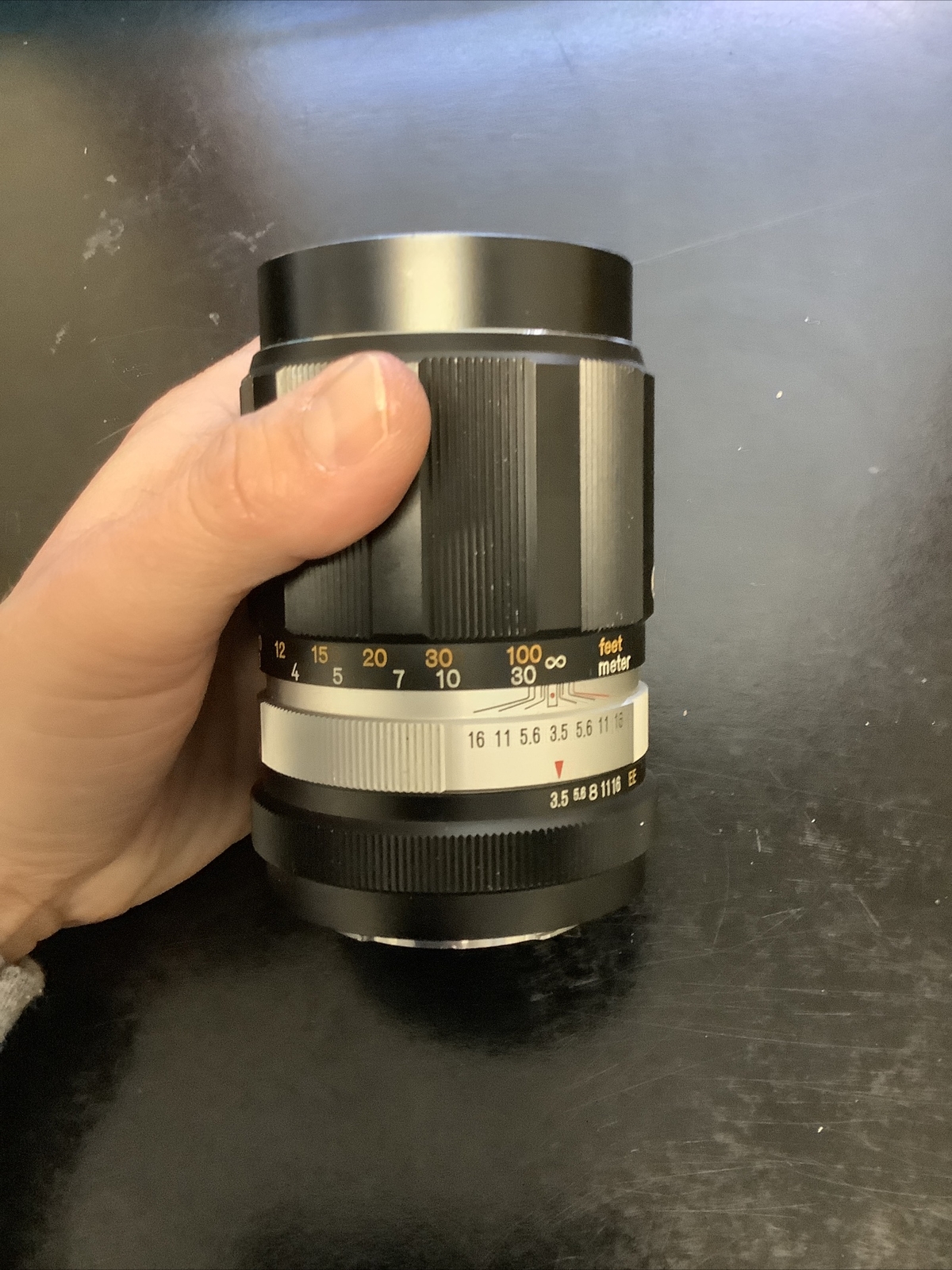 KONICA HEXANON F=135 MM 1:3.5 Lens