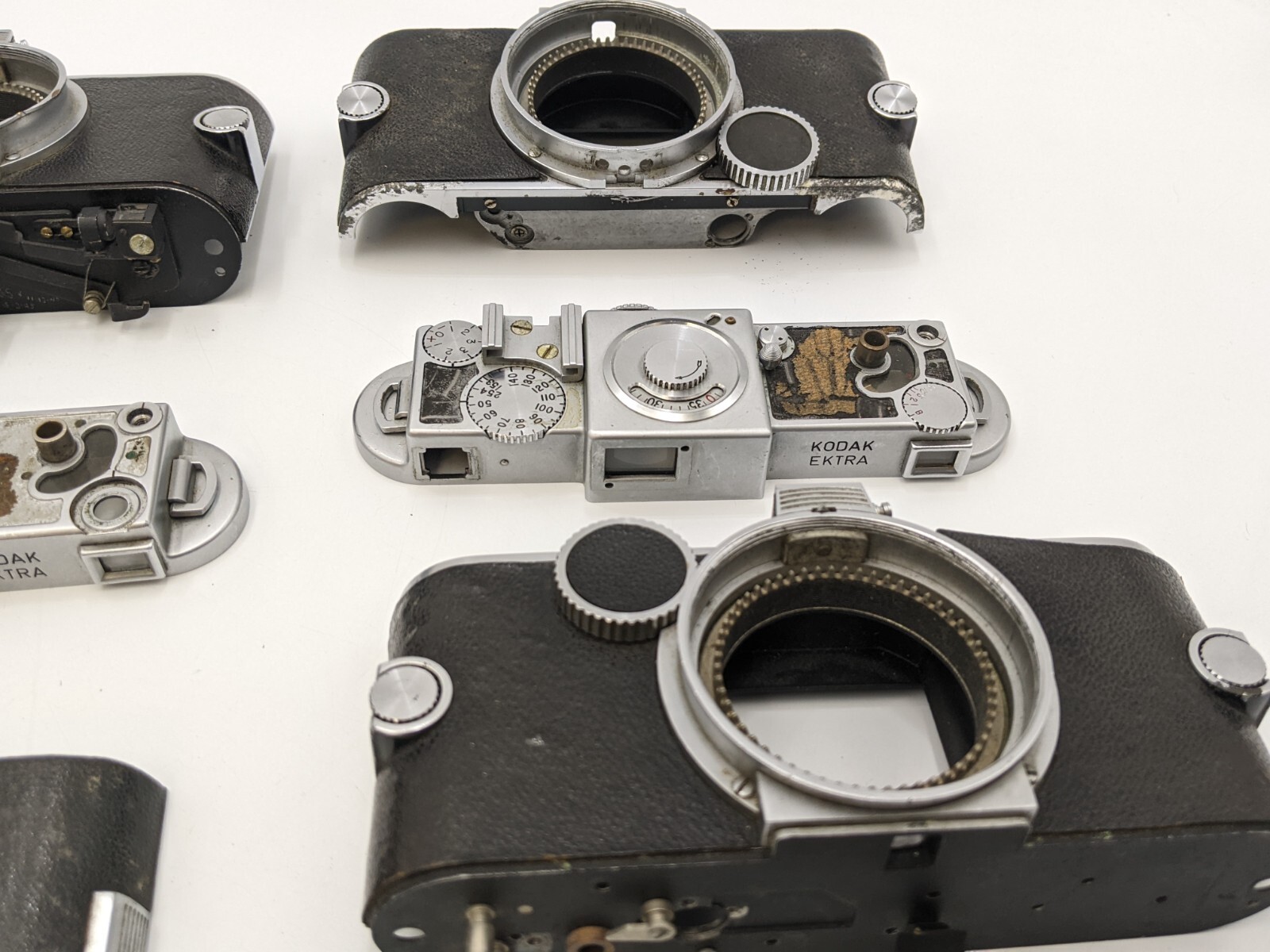 Kodak Ektra 35mm Rangefinder Camera Parts For Refurbish Accessories Vintage