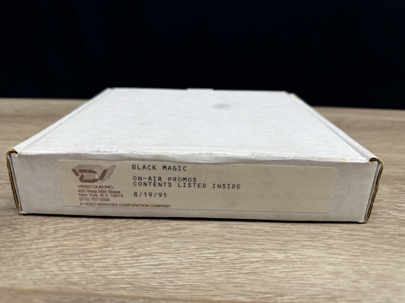 Vintage 1991 Black Magic On Air Promos Promotional Video Film Reel To Reel Tape