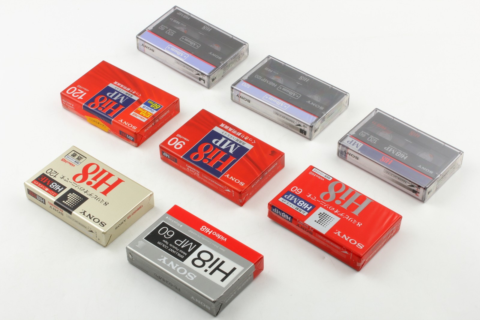 [Unused] Sony Hi8 MP ME 60/90/120min 15 Cassette Tapes Set From JAPAN