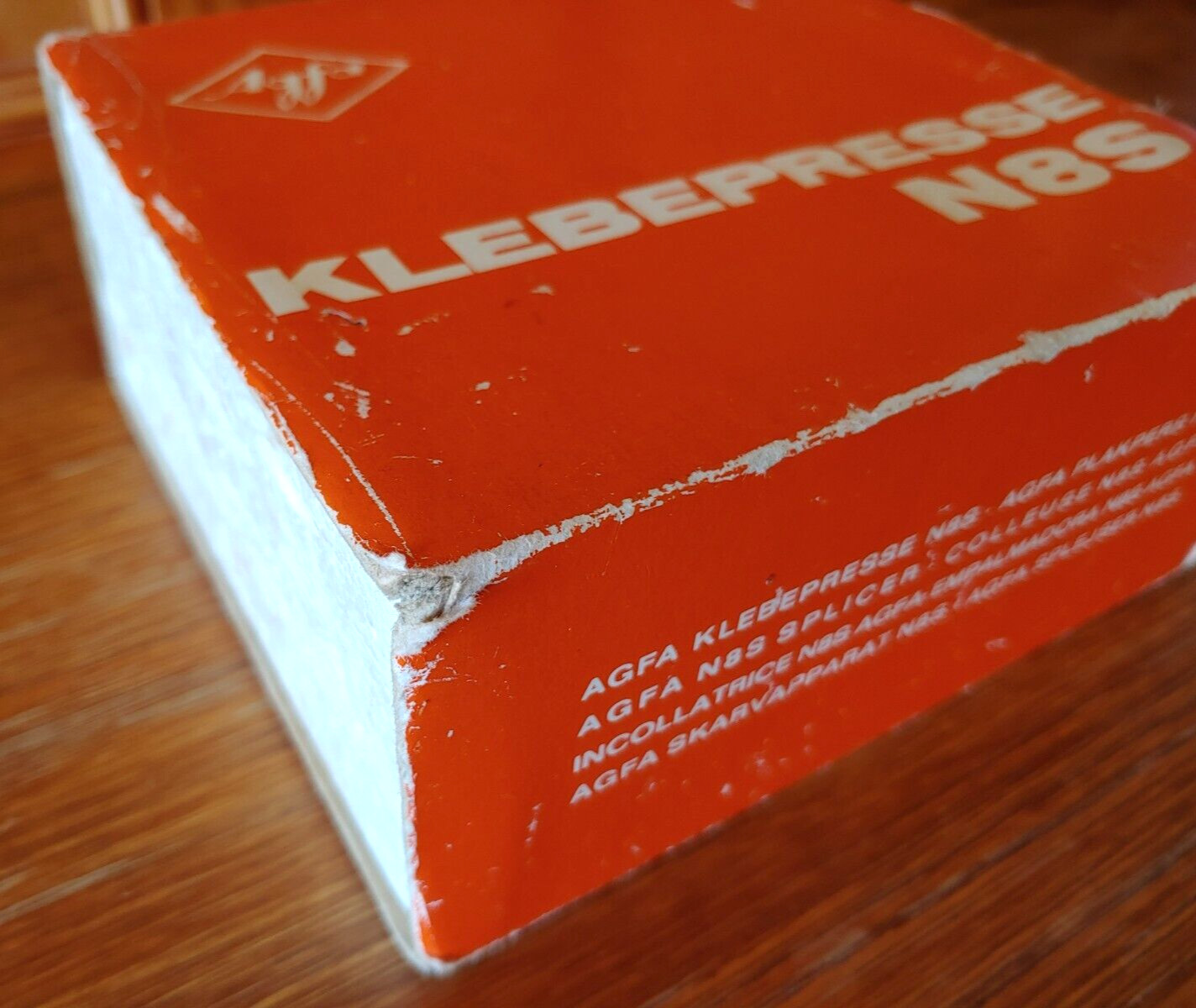 Agfa Klebepresse N8S Film Splicer – Vintage In Original Packaging
