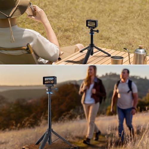 DJI Osmo Action 5 Pro/4 Mini Tripod/Selfie Stick/Monopod with 4-Stage Telescopic