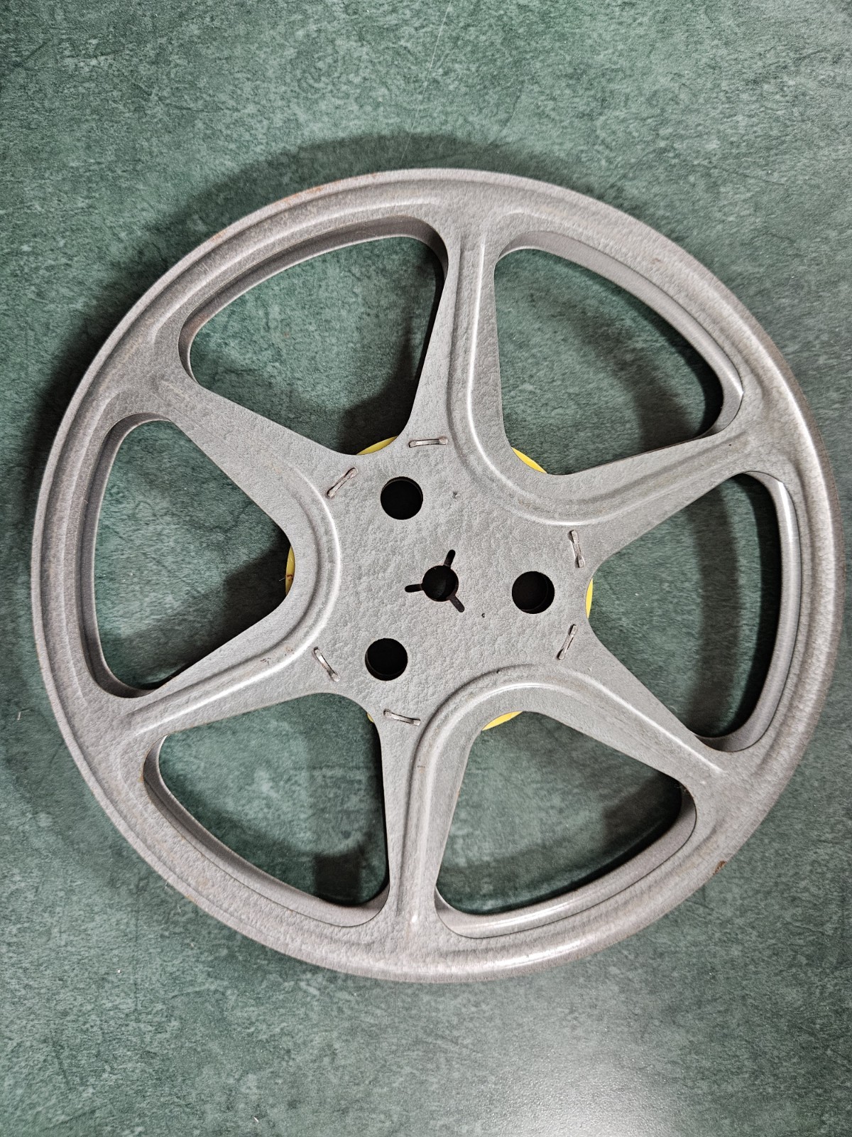Lot Of Empty 8mm film reels and cases, 7″ and 5″ Vintage