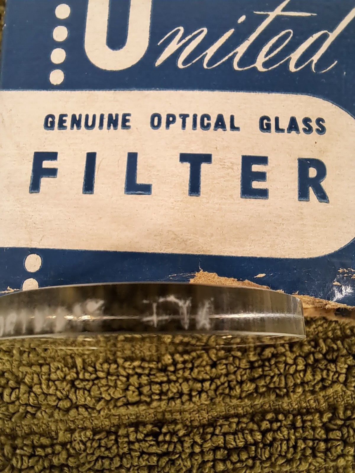 Vintage Chess-United Portrait Lens Filter Series 6 VI w Leather Pouch, Box USA
