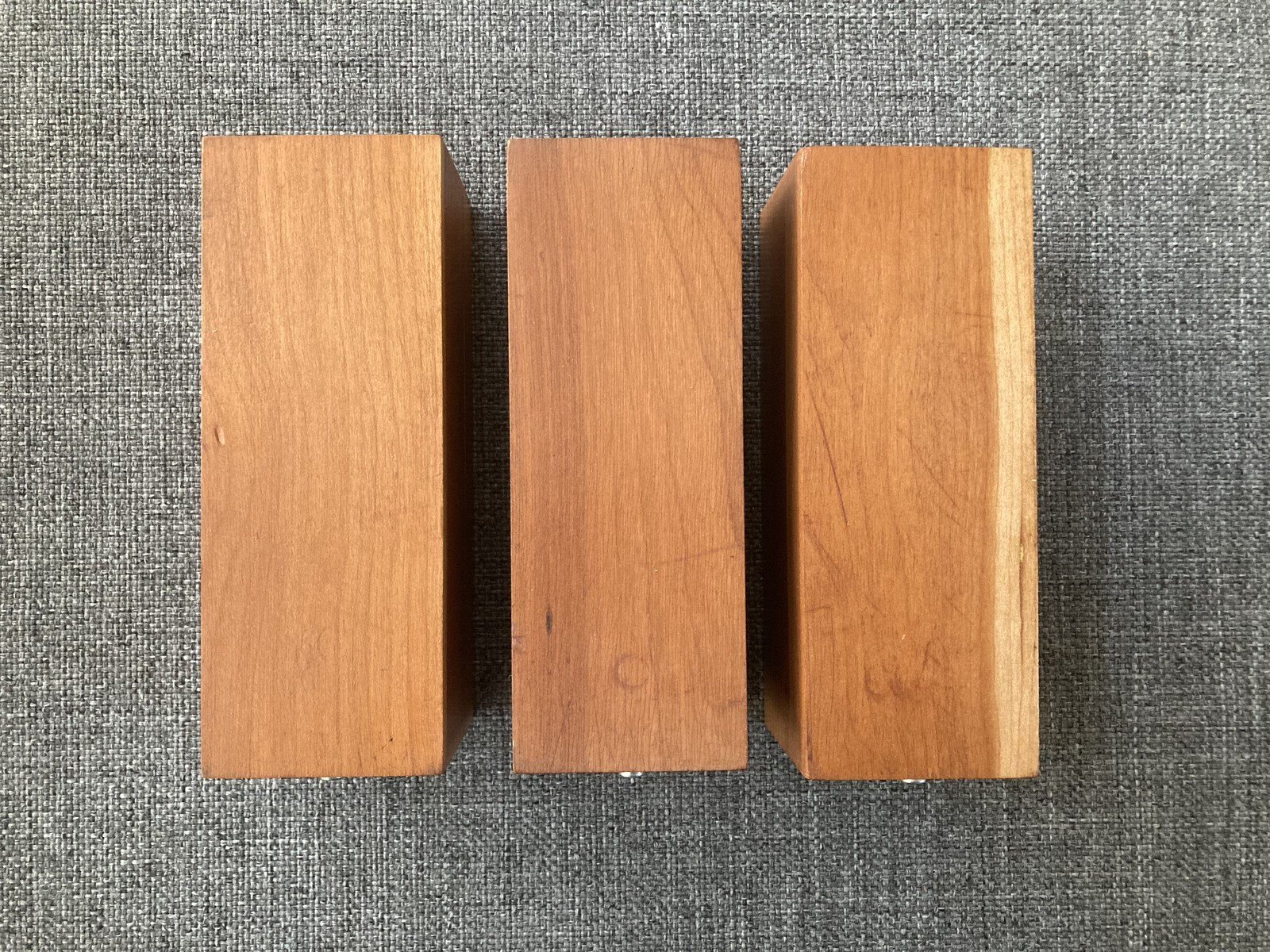 Vintage Eastman Kodak Kodaslide Sequence Files – cherry wood, lot of 3