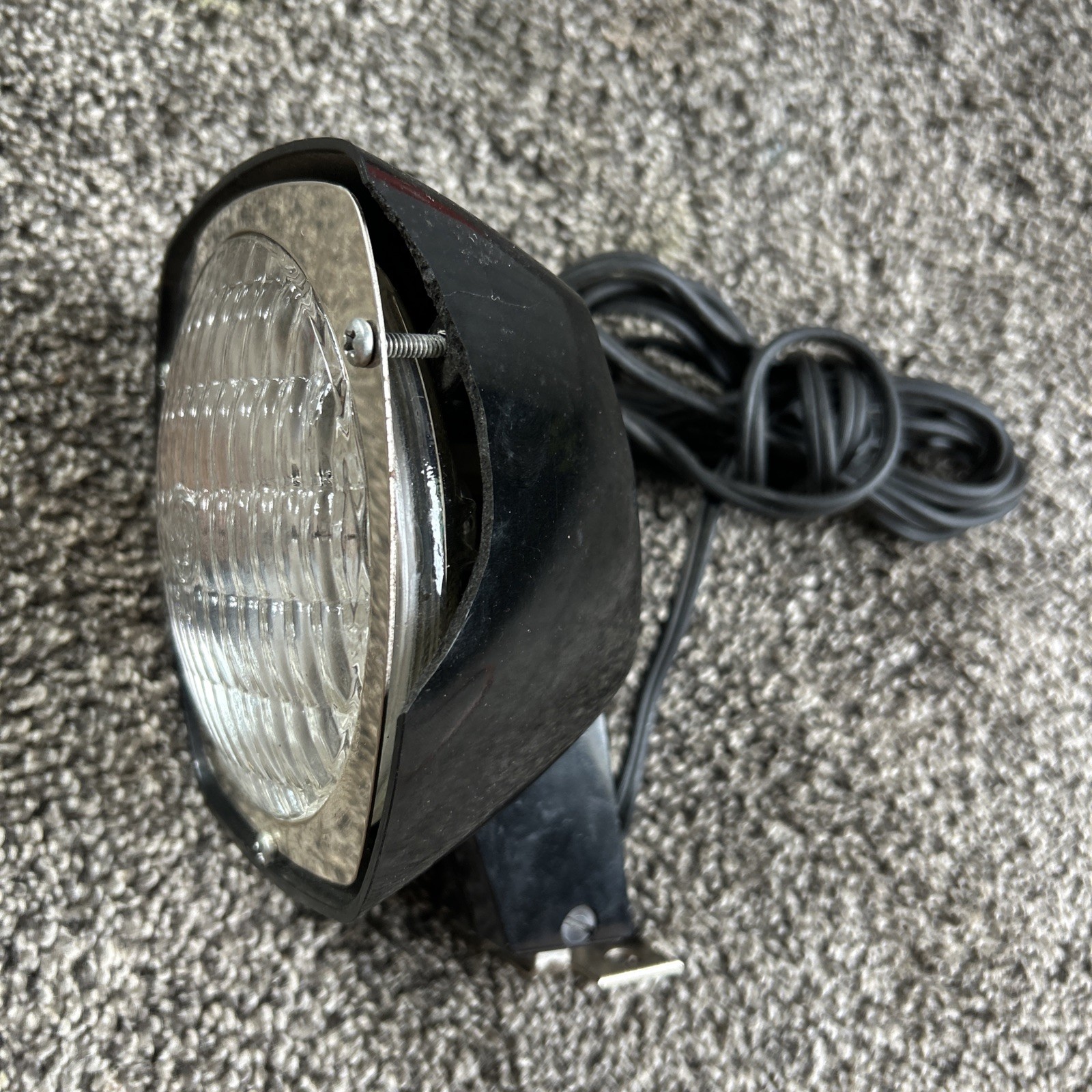 Vintage Sears Super 8 Sealed Beam Movie Light Model 8846 GE Lamp w/ Manual