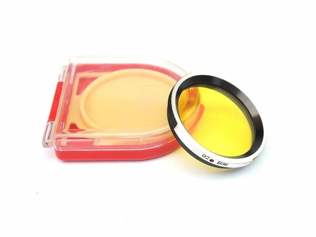 Flexaret MEOPTA G2 B36 Color Filter Czechoslovakia Genuine Accessories Bayonet