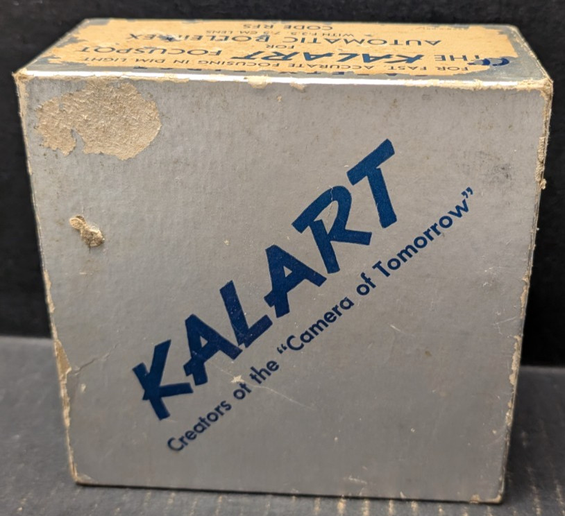 Vtg Kalart Focuspot for Automatic Rolleiflex with F:3.5 7.5 CM Lens Original Box