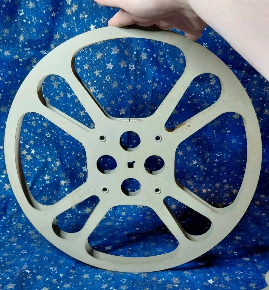 Vintage Metal 16mm Movie Film Reel -13 3/4” Lot Of 3