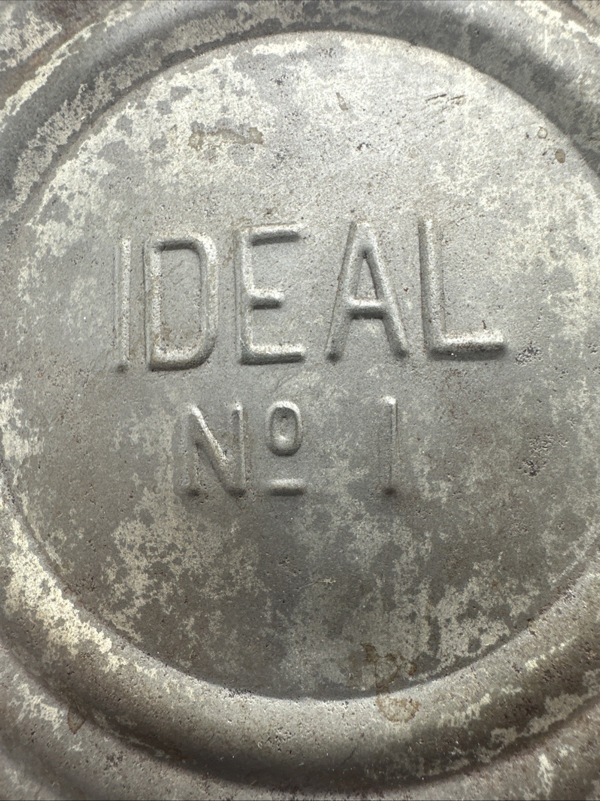 Antique Ideal No 1 Photography Darkroom Lantern Amber Lens Stripped
