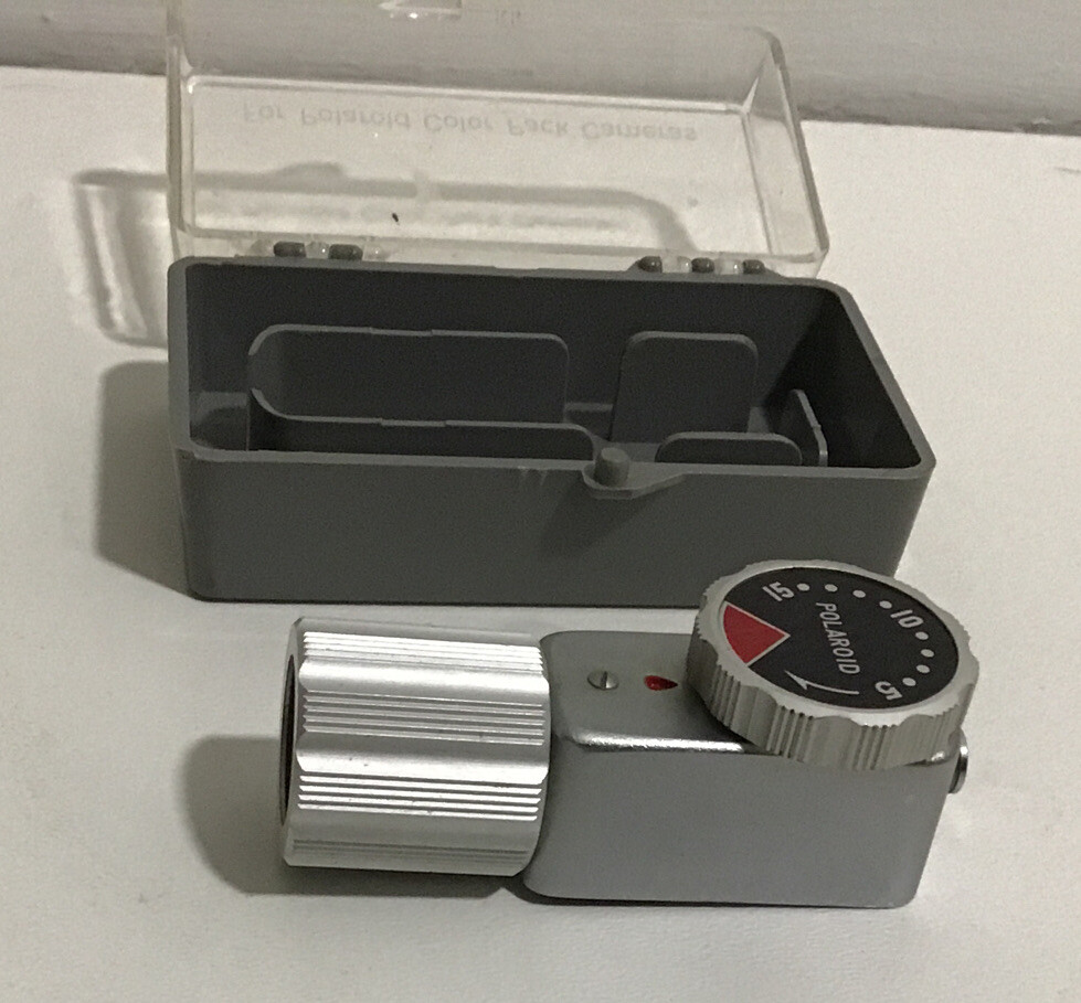 Vintage -WORKING – Made in Japan Polaroid Self-Timer #192 in Original Case