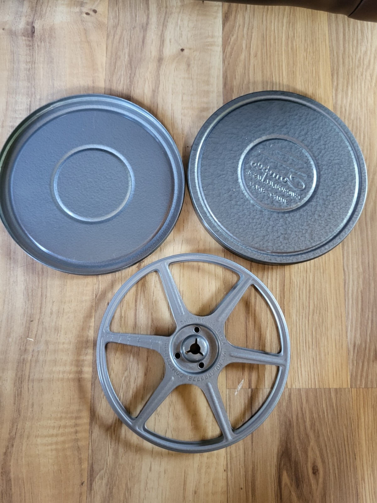 Vintage Compco Custom Film Can 8 mm 300 Ft Film Can Model 116